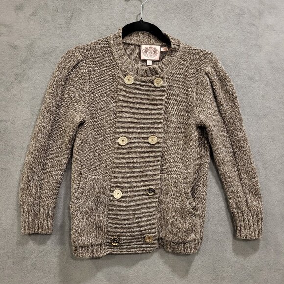 Juicy Couture Sweaters - Juicy‎ Couture Cardigan Women Small Double Breasted Cashmere Wool Blend Knit